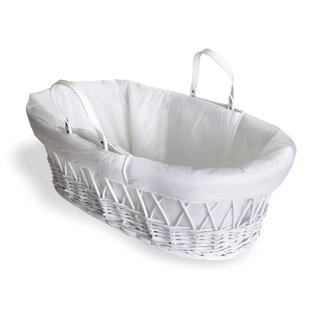 Moses Basket Moses Baskets Bedside Cribs You ll Love Wayfair.ie